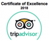 TripAdvisor Certificate of Excellence