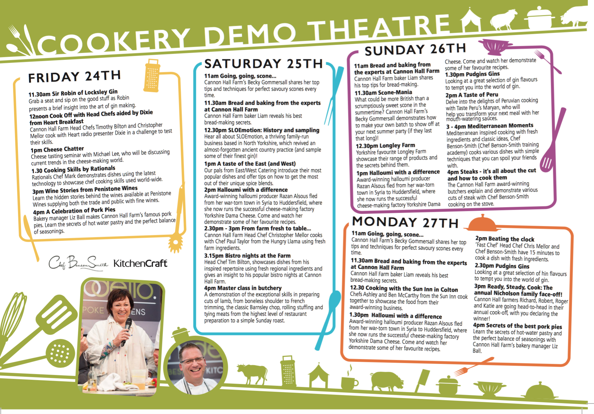 food festival cookery demos