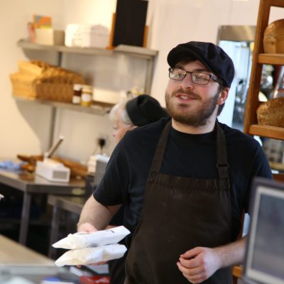 Cannon Hall Farm Shop staff serving