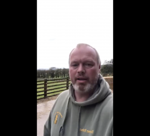 Farmer Robert goes live