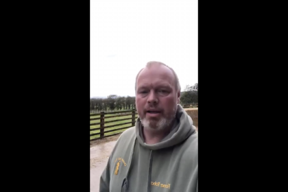 Farmer Robert goes live