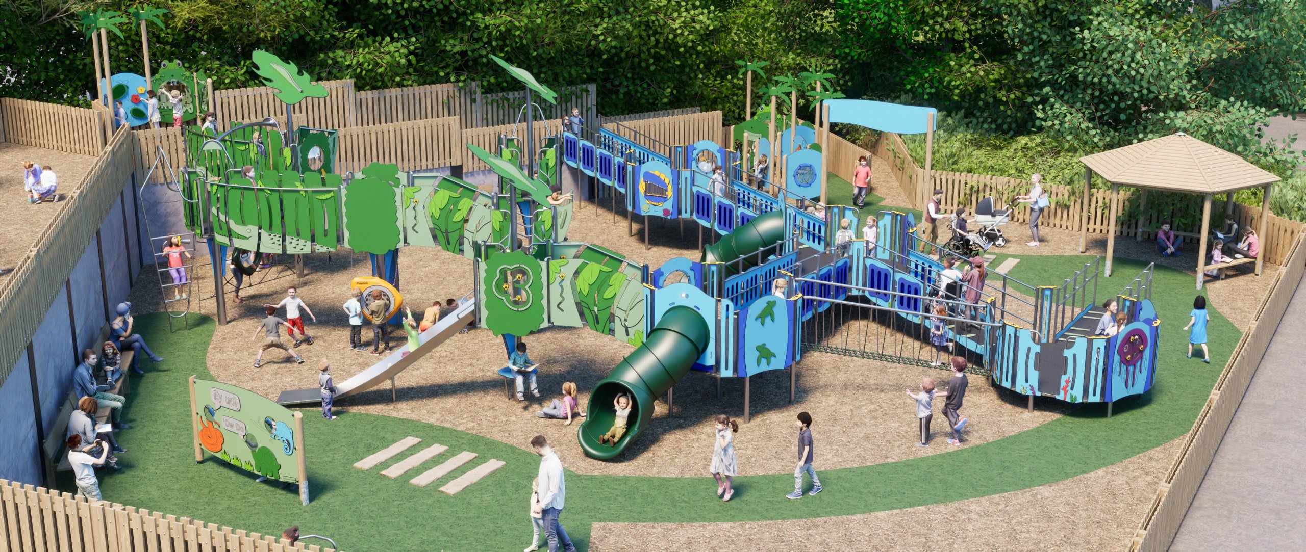 New Playgrounds Coming Soon! Cannon Hall Farm
